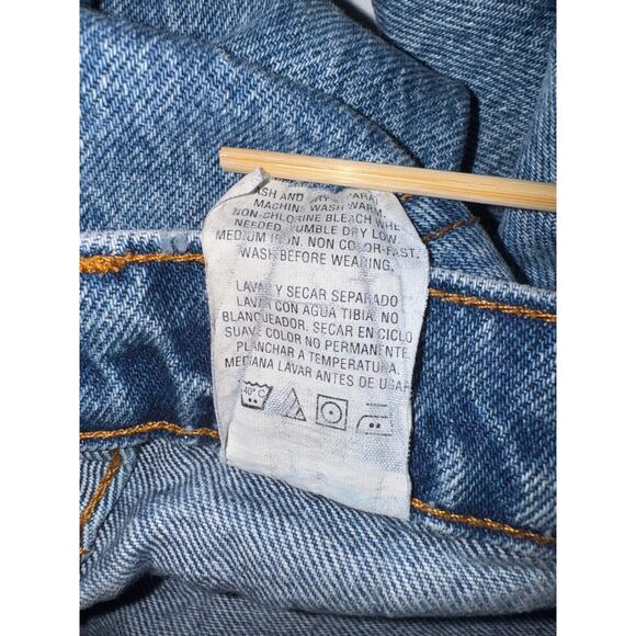 Vintage Jordache Denim Jeans Womens Blue Medium Wash Stonewash Straight Leg - Picture 10 of 10